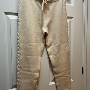 Ralph Lauren Jogger- style Cashmere blend sweater-knit pants NWT size S